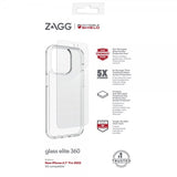 ZAGG InvisibleShield iPhone 14 Pro Kuori näytönsuojalla Glass Elite 360