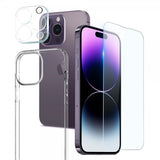 Northjo iPhone 14 Pro Kuori näytönsuojalla ja kamerasuojalla 3-in-1
