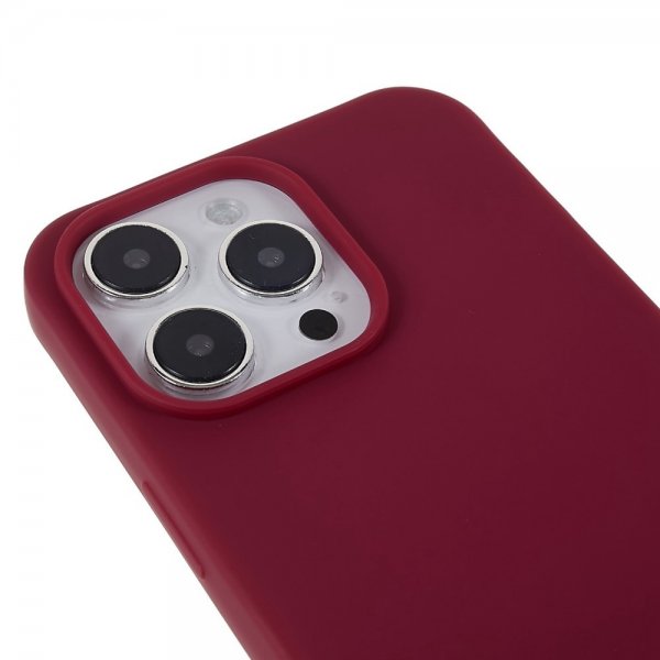 iPhone 14 Pro -suojakuori hihnalla, punainen