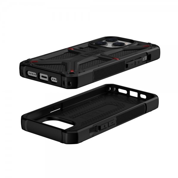 Urban Armor Gear (UAG) iPhone 14 Pro -suojakuori Monarch Kevlar Black