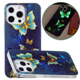 iPhone 14 Pro -kuoret, kultaiset perhoset
