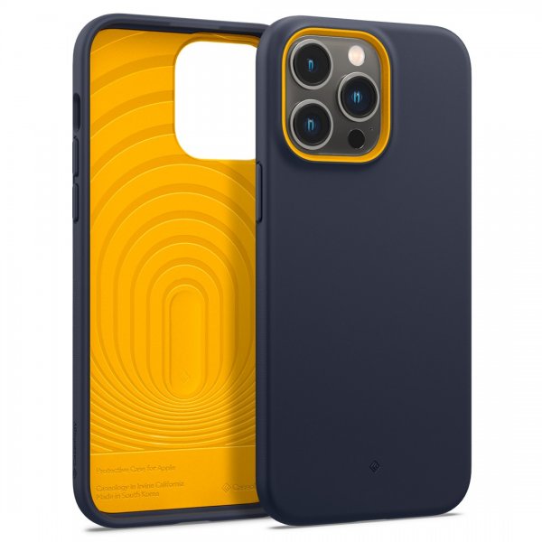Caseology iPhone 14 Pro -suojakuori ja -näytönsuoja, Nano Pop 360, Blueberry Navy