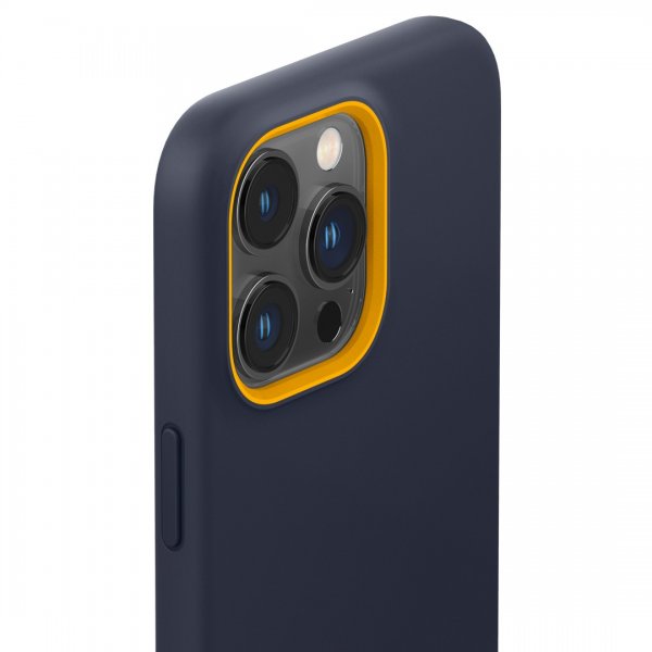 Caseology iPhone 14 Pro -suojakuori ja -näytönsuoja, Nano Pop 360, Blueberry Navy
