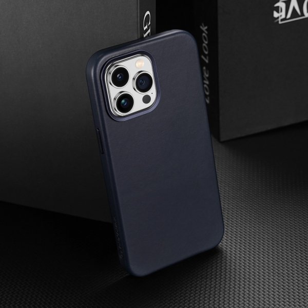 Dux Ducis iPhone 14 Pro Kuori Naples Series MagSafe Sininen
