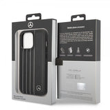 Mercedes Benz iPhone 14 Pro -kuoret, New Urban III, musta