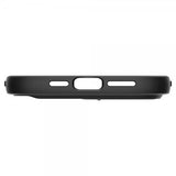 Spigen iPhone 14 Pro -suojakuori Optik Armor MagFit Musta