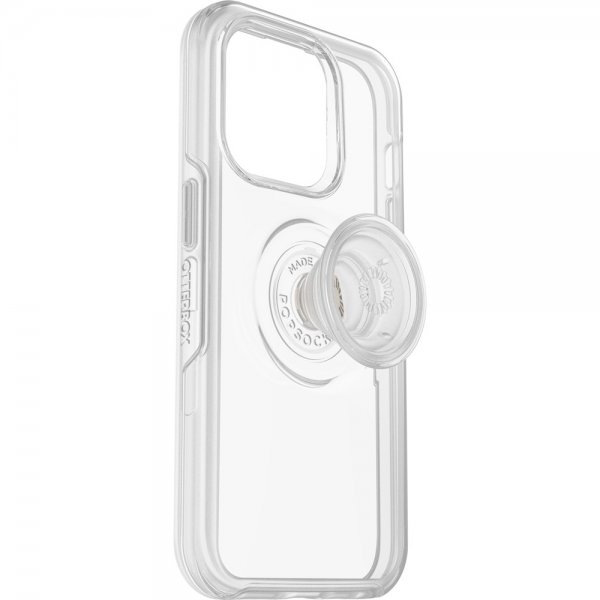Otterbox iPhone 14 Pro -kuori Otter+Pop Symmetry Clear Clear Pop