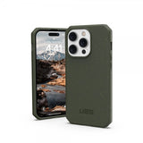 Urban Armor Gear (UAG) iPhone 14 Pro -kuori Outback Biodegradable Cover Olive