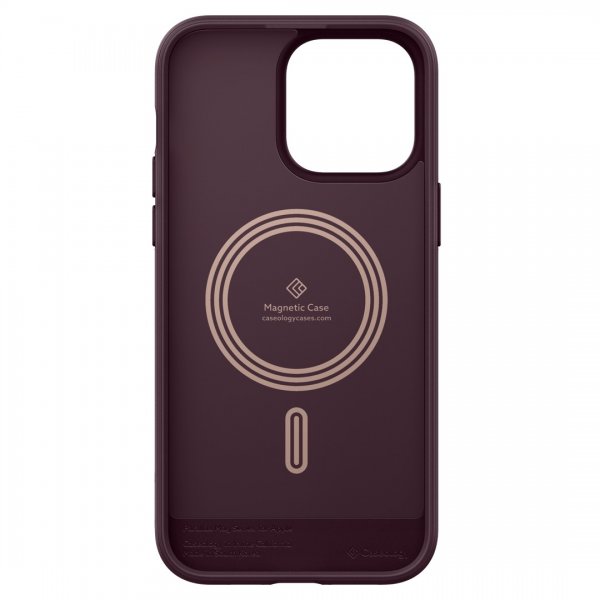 Caseology iPhone 14 Pro -suojakuori Parallax Mag Burgundy Bean
