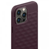 Caseology iPhone 14 Pro -suojakuori Parallax Mag Burgundy Bean