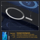 Caseology iPhone 14 Pro -suojakuori Parallax Mag Midnight Blue