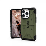 Urban Armor Gear (UAG) iPhone 14 Pro -suojakuori Pathfinder, oliivi
