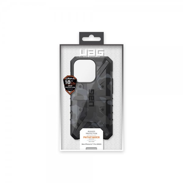 Urban Armor Gear (UAG) iPhone 14 Pro -suojakuori Pathfinder SE Midnight Camo
