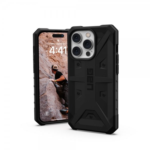 Urban Armor Gear (UAG) iPhone 14 Pro -suojakuori Pathfinder, musta