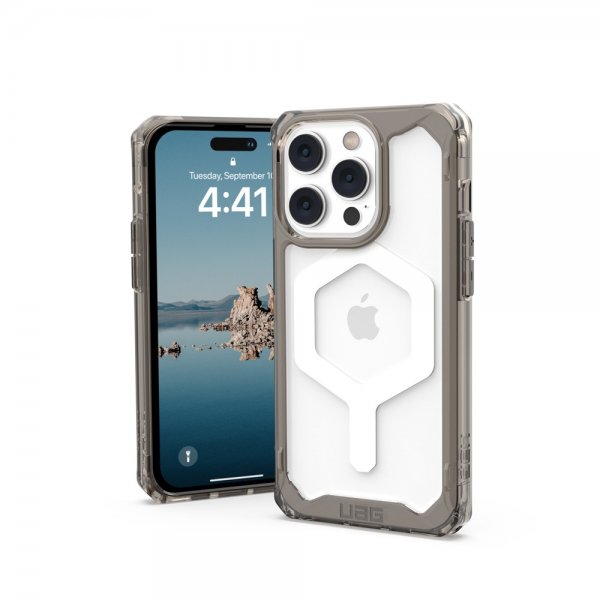 Urban Armor Gear (UAG) iPhone 14 Pro -suojakuori Plyo MagSafe Ash