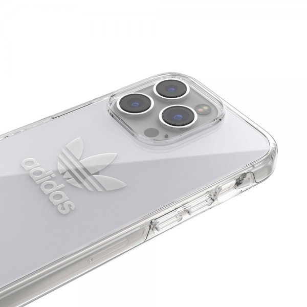 Adidas iPhone 14 Pro -suojakuori, kirkas, läpinäkyvä