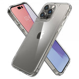 Spigen iPhone 14 Pro -suojakuori Quartz Hybrid Crystal Clear