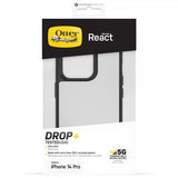 Otterbox iPhone 14 Pro -suojakuori React Black Crystal