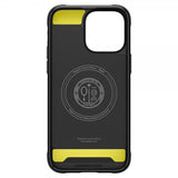 Spigen iPhone 14 Pro -kuori, Rugged Armor MagFit, mattamusta