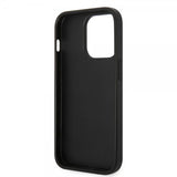 Karl Lagerfeld iPhone 14 Pro Saffiano Karl -kuori, musta