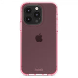 holdit iPhone 14 Pro -suojakuori Seethru Bright Pink