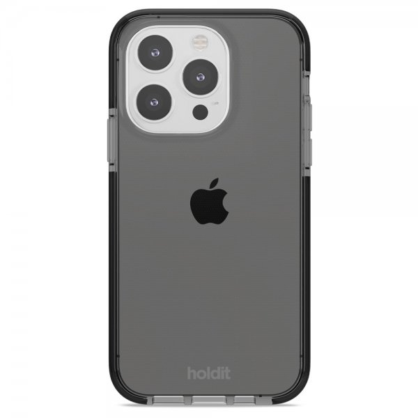 Holdit iPhone 14 Pro Seethru Kuori Musta