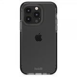 Holdit iPhone 14 Pro Seethru Kuori Musta