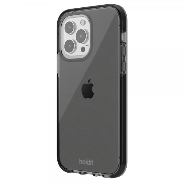 Holdit iPhone 14 Pro Seethru Kuori Musta