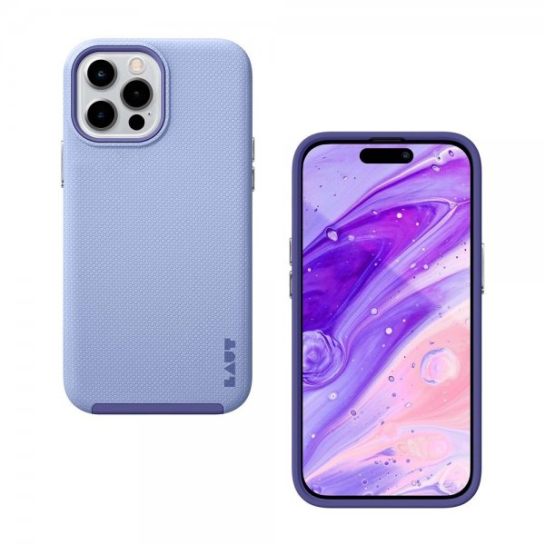 LAUT iPhone 14 Pro -suojakuori Shield, Lilac