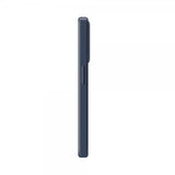 Xqisit iPhone 14 Pro silikonisuojakuori, tummansininen