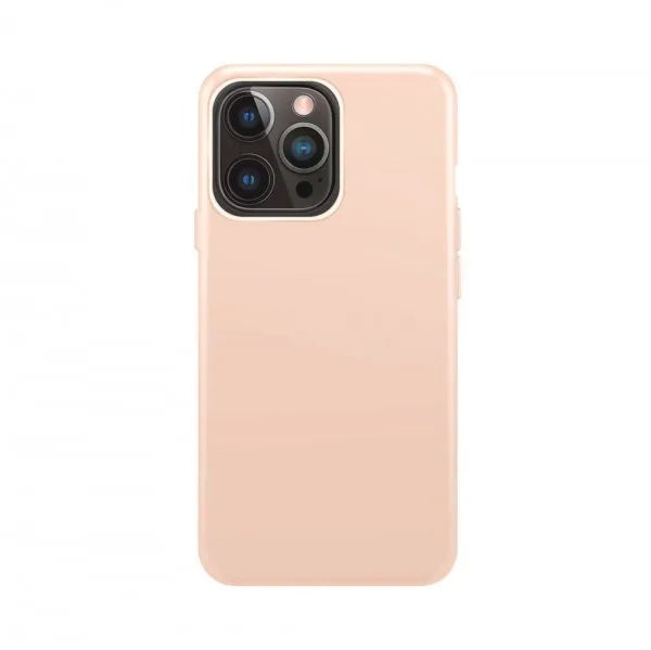 Xqisit iPhone 14 Pro Silicone Case - Hiekka