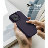 Ringke iPhone 14 Pro Silikonikuori Deep Purple