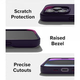 Ringke iPhone 14 Pro Silikonikuori Deep Purple