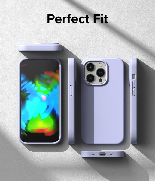 Ringke iPhone 14 Pro Silicone-suojakuori, laventeli