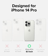 Ringke iPhone 14 Pro -silikonikuori, musta