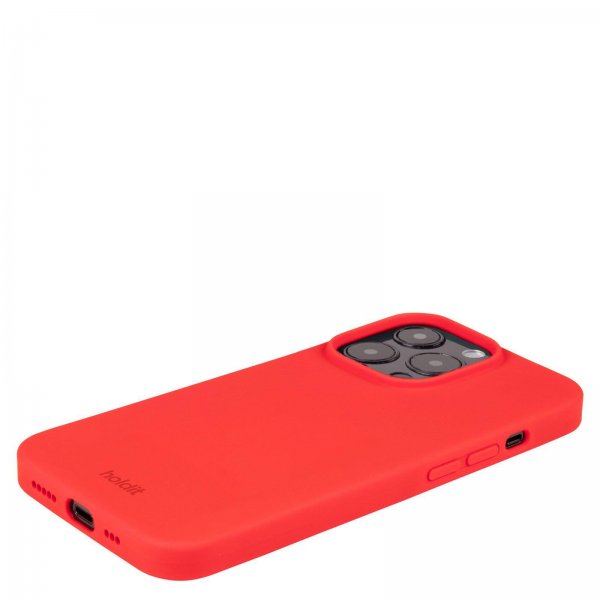 holdit iPhone 14 Pro Silikonikuori Chili Red