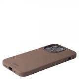 holdit iPhone 14 Pro Silikonikuori Dark Brown