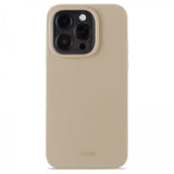 holdit iPhone 14 Pro Kuori Silikoni Latte Beige