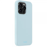 holdit iPhone 14 Pro -kuori silikoni Mineral Blue