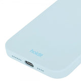 holdit iPhone 14 Pro -kuori silikoni Mineral Blue