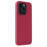 holdit iPhone 14 Pro -silikonikuori, Red Velvet