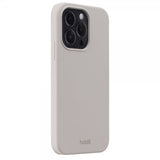 holdit iPhone 14 Pro -silikonikuori, taupe