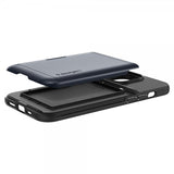 Spigen iPhone 14 Pro -suojakuori Slim Armor CS Metal Slate