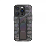 Adidas iPhone 14 Pro Kuori SP Grip Case Camo Musta