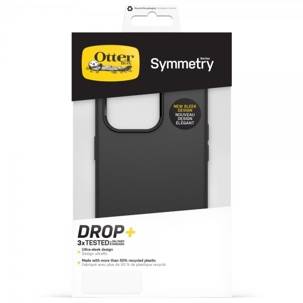 Otterbox iPhone 14 Pro Kuoret Symmetry Series Musta