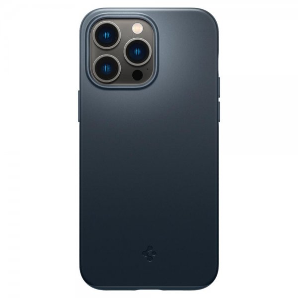 Spigen iPhone 14 Pro Thin Fit -suojakuori, Metal Slate