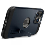 Spigen iPhone 14 Pro -suojakuori Tough Armor MagFit Metal Slate
