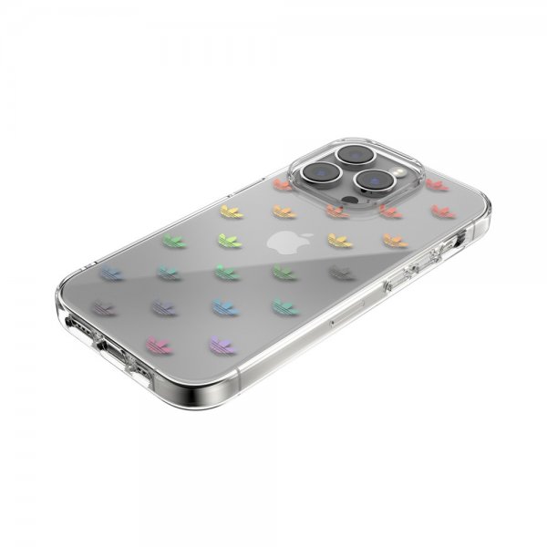 Adidas iPhone 14 Pro Kuori Trefoil Clear Case Läpinäkyvä