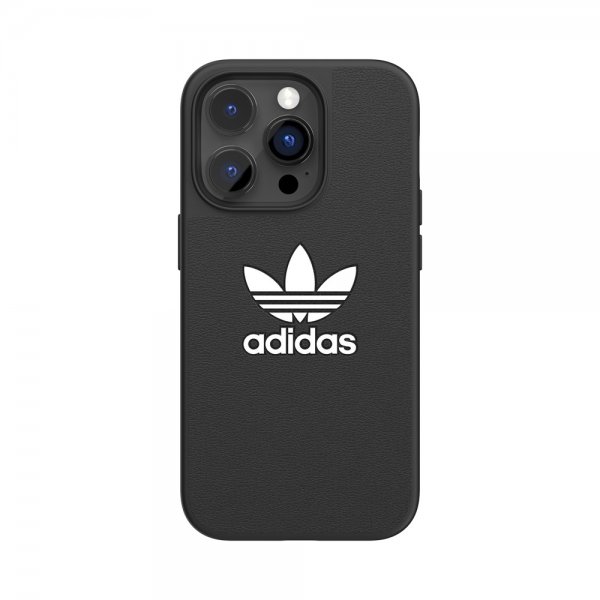 Adidas iPhone 14 Pro Kuori Trefoil Snap Case Musta