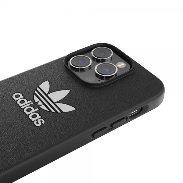 Adidas iPhone 14 Pro Kuori Trefoil Snap Case Musta